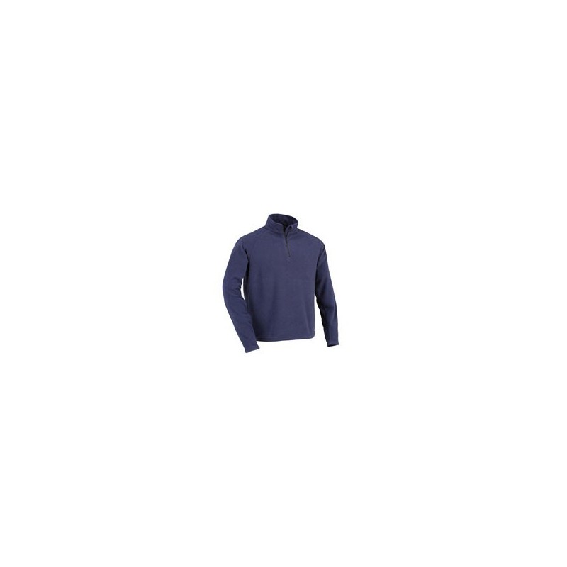 MICROPILE ZIP CORTA BLU XL MONVISO ISSA